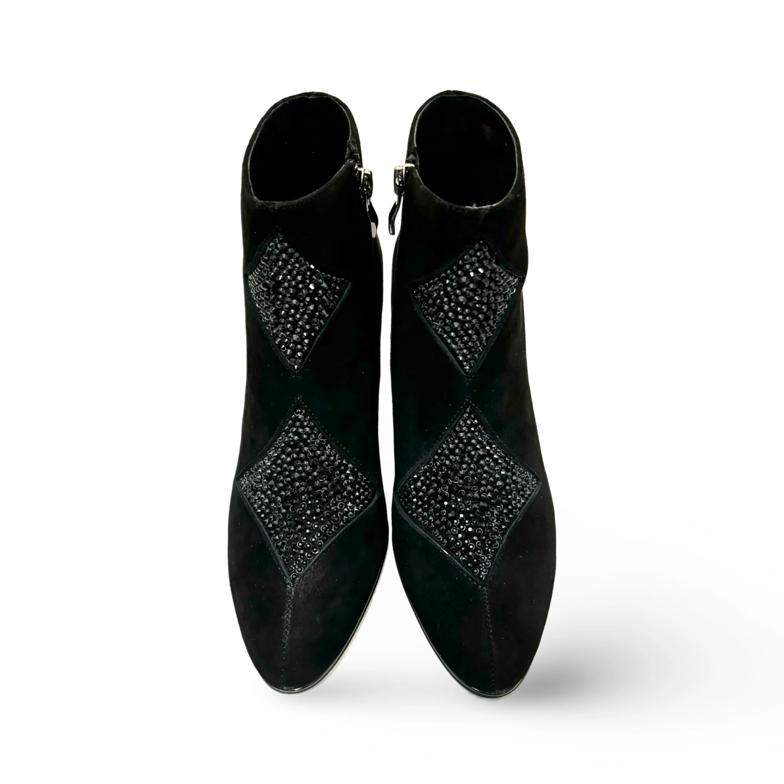 Kazou Black Suede/Jewel Boot