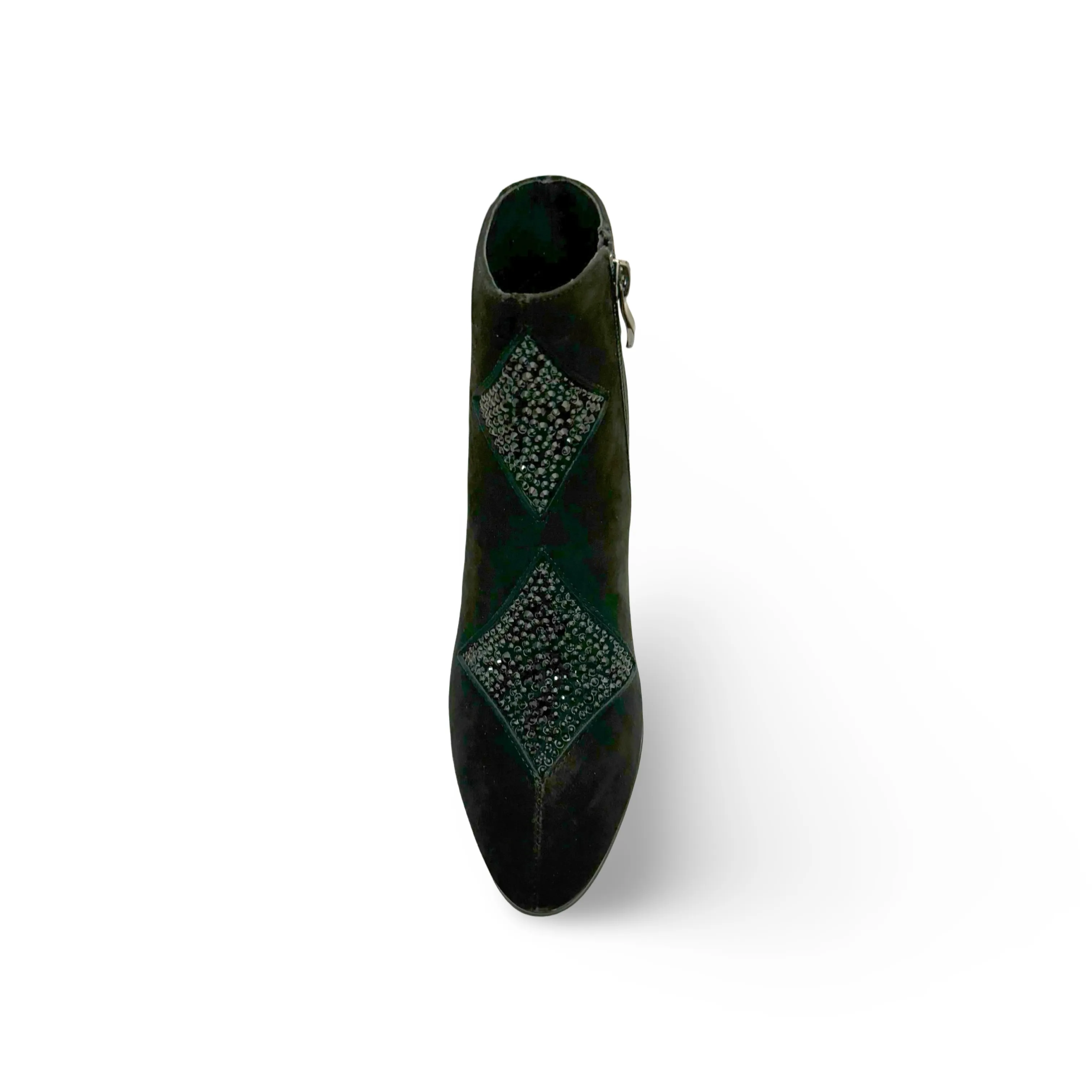 Kazou Black Suede/Jewel Boot