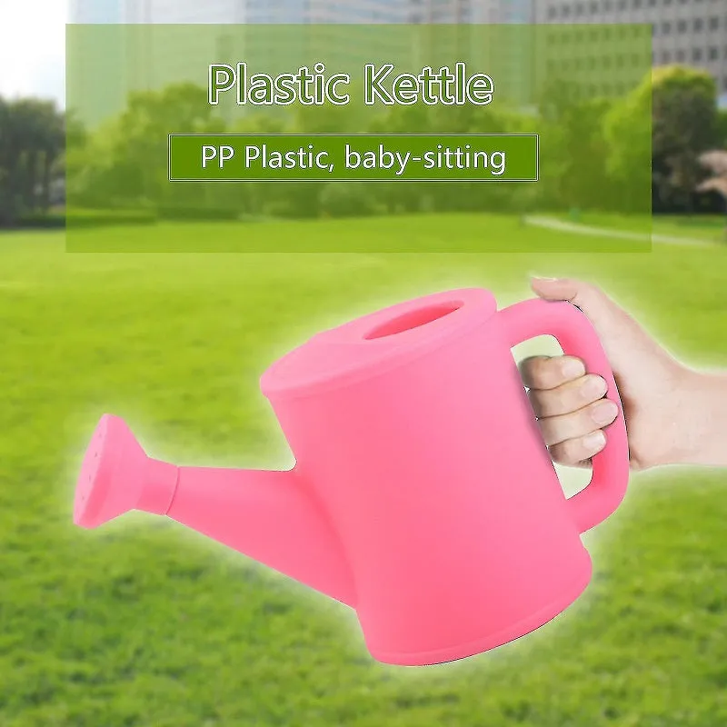 Kids Mini Garden Planting Tool Set with Hand Shovel Rake Watering Can Storage Bag
