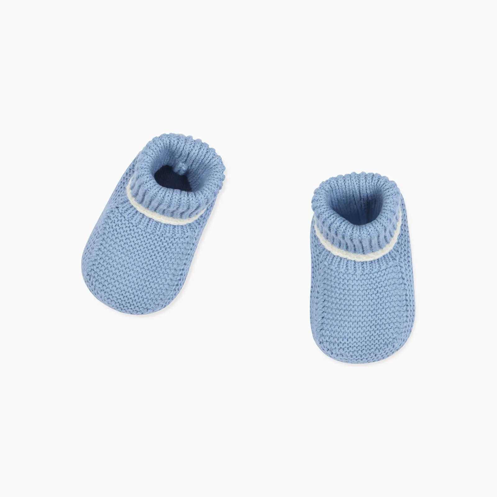 Knitted Baby Booties