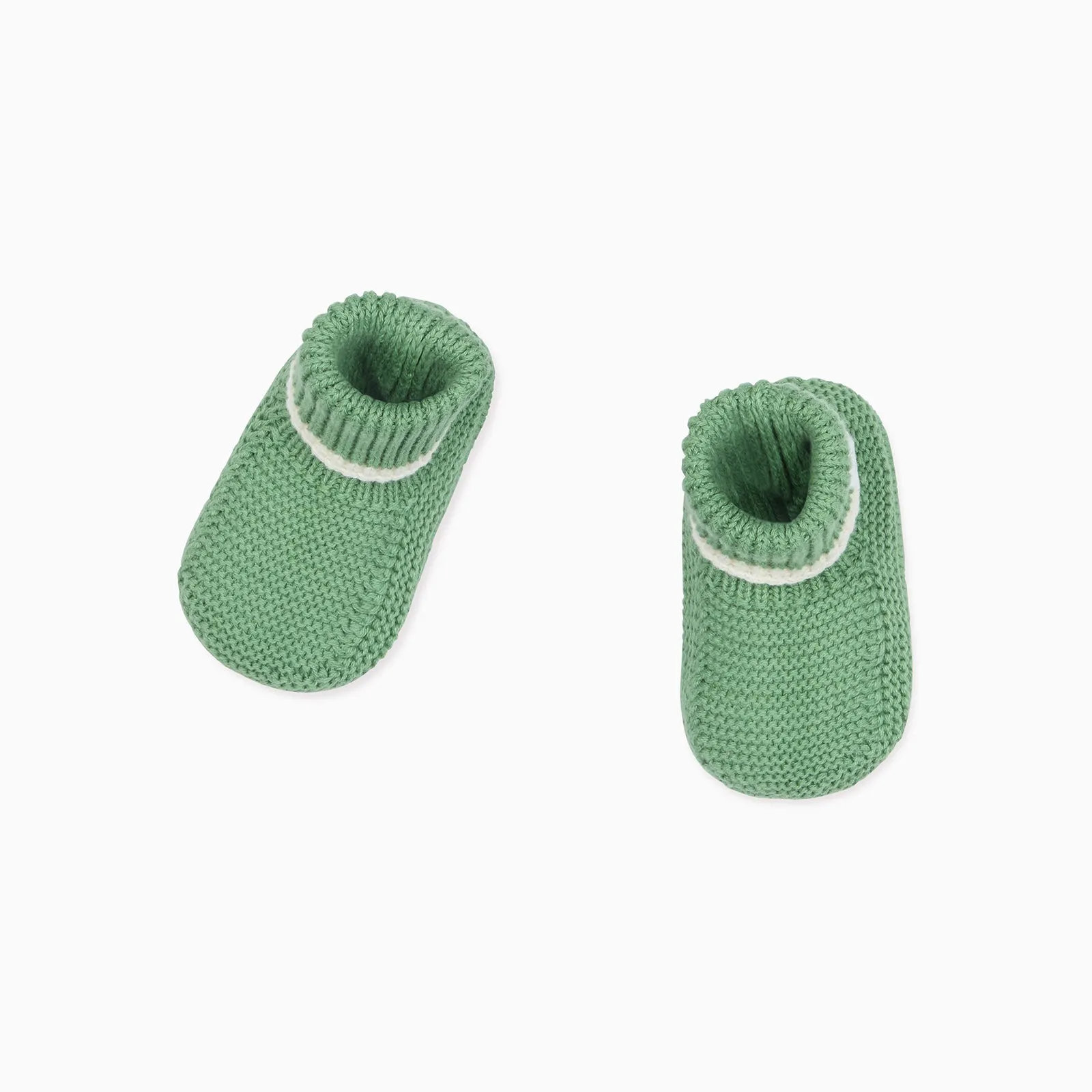 Knitted Baby Booties