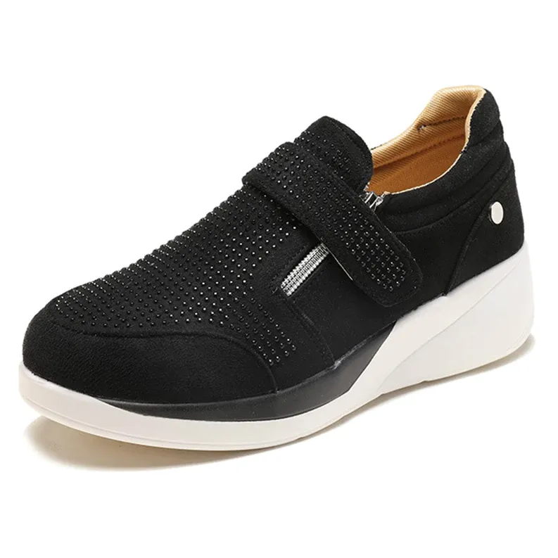 Loanina Women's Loafer Black Shoes