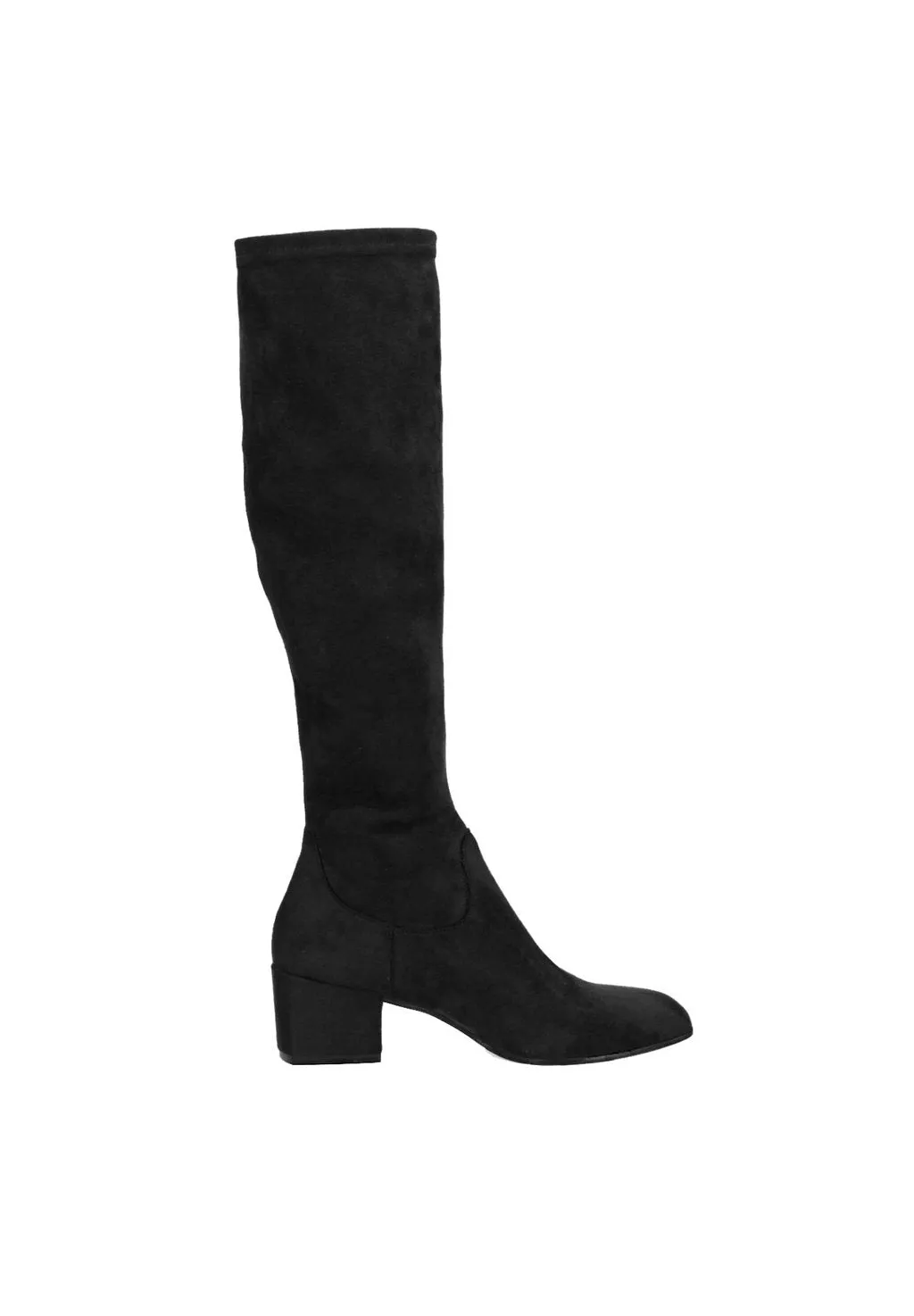 Manfield heeled boots, black