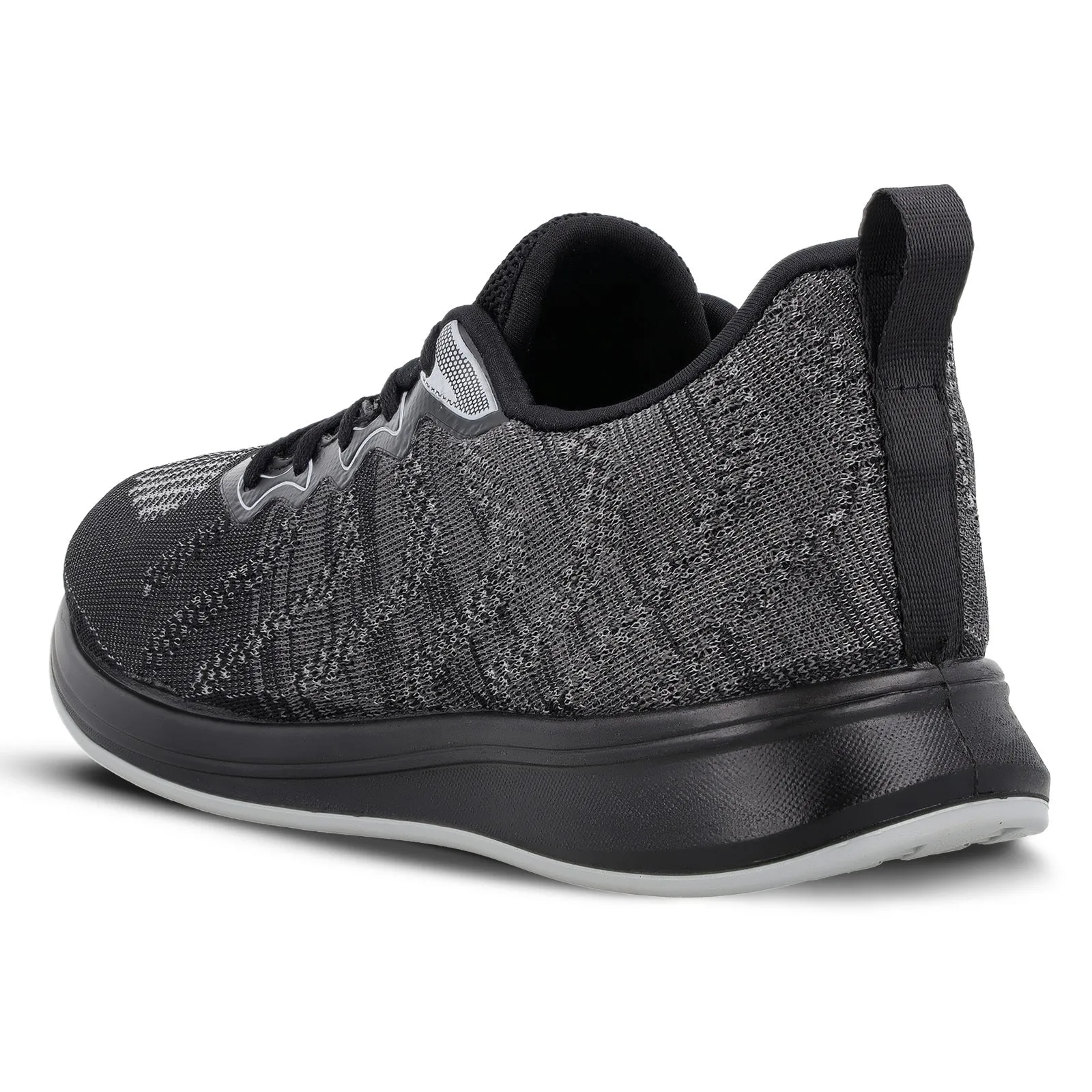 Men's Daily Wear Non Marking Sports Shoe  - WS6092 Black