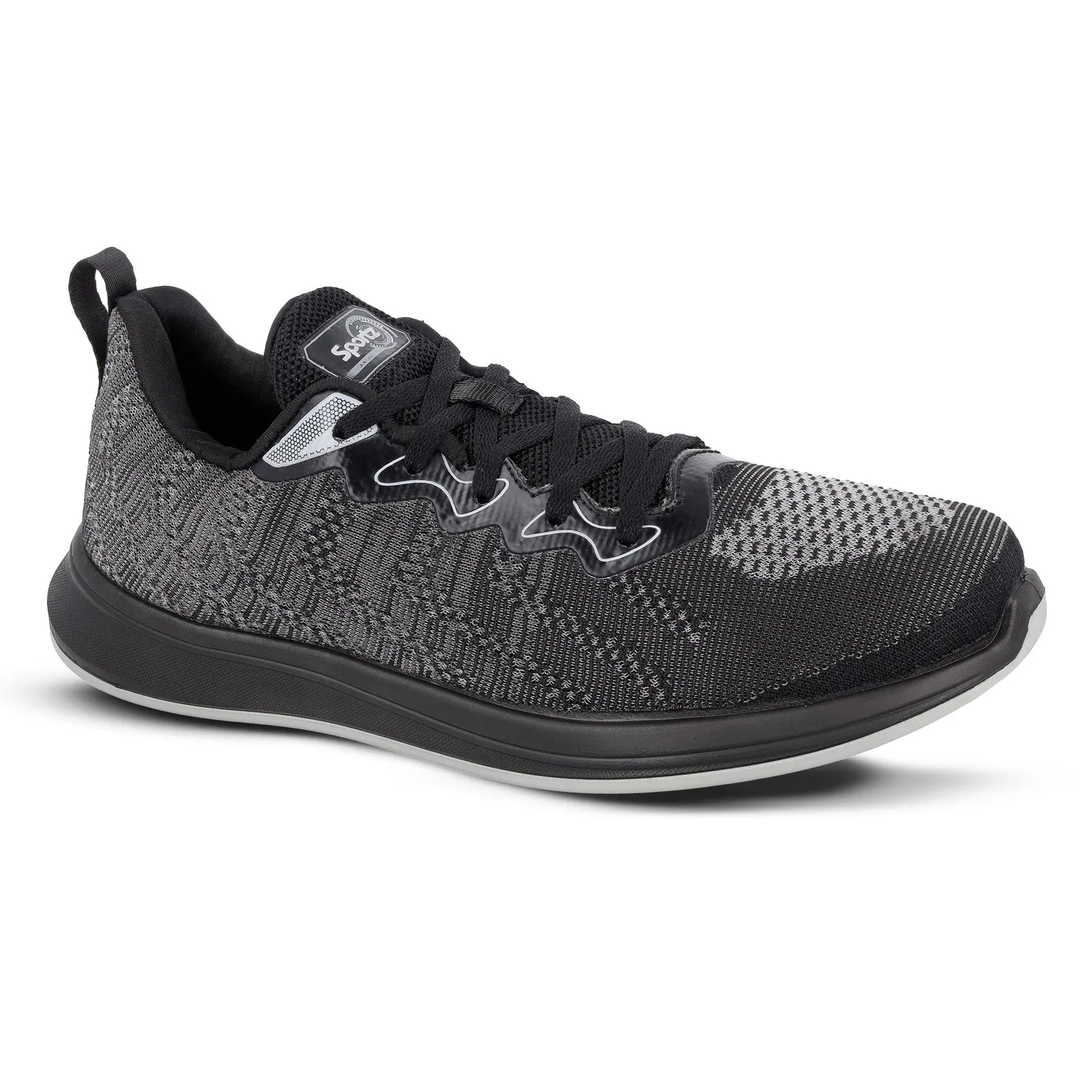 Men's Daily Wear Non Marking Sports Shoe  - WS6092 Black