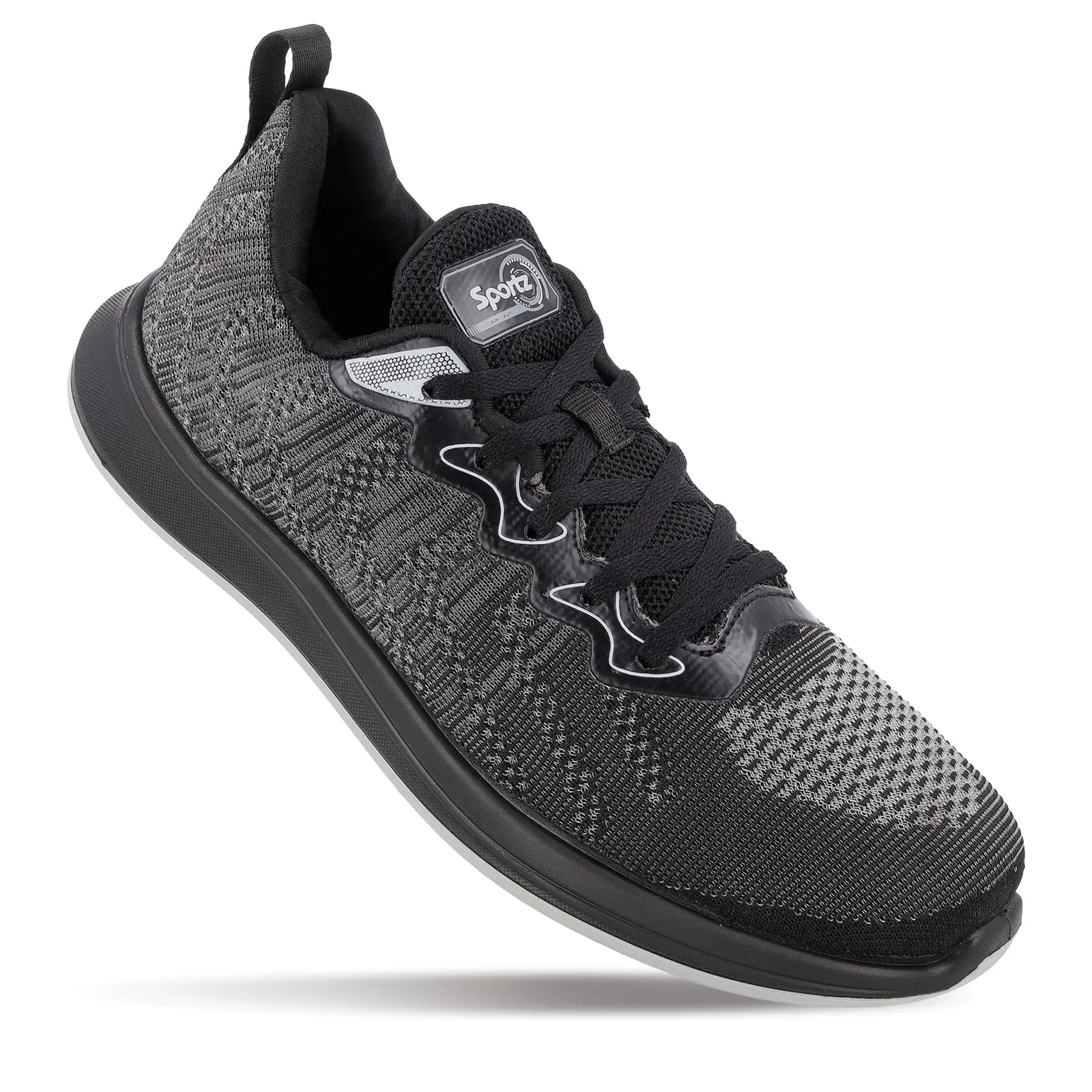 Men's Daily Wear Non Marking Sports Shoe  - WS6092 Black