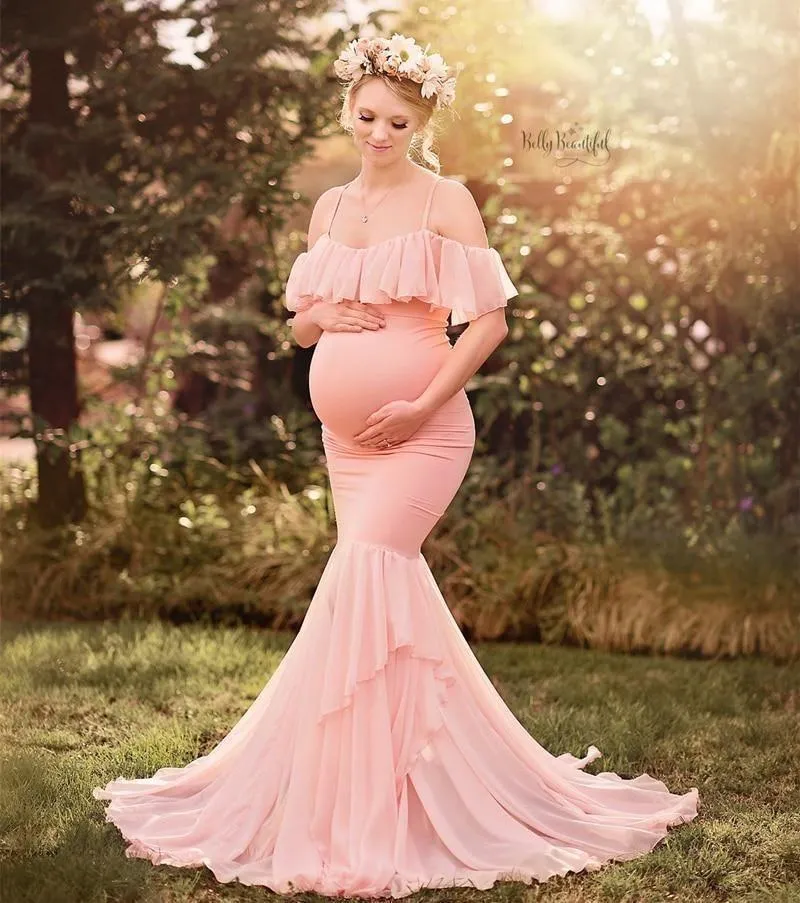 Mermaid Maternity Dress