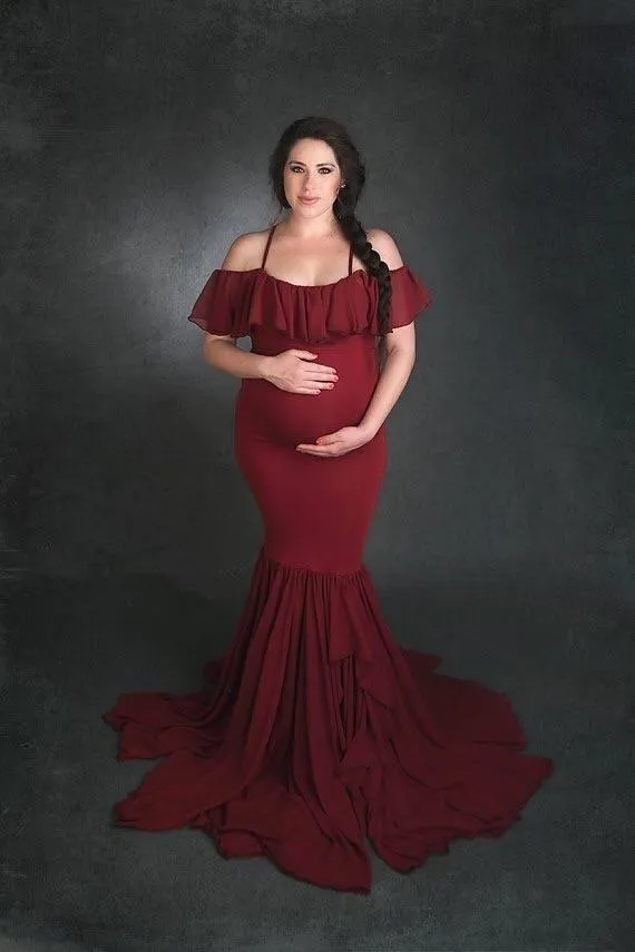 Mermaid Maternity Dress
