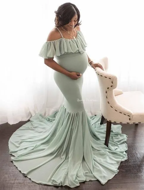 Mermaid Maternity Dress
