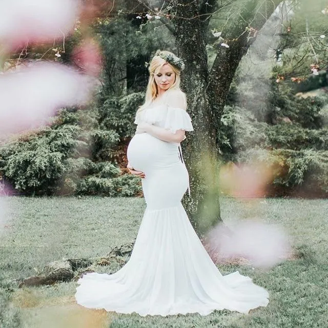 Mermaid Maternity Dress