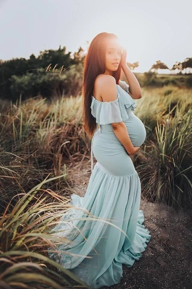 Mermaid Maternity Dress