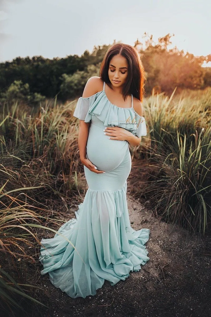 Mermaid Maternity Dress