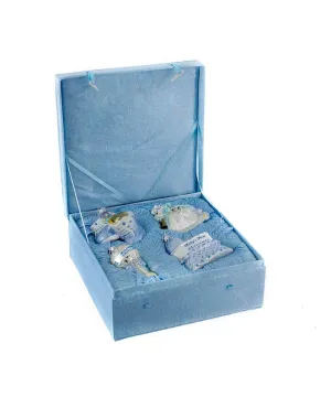 Noble Gems Baby Boy Ornament Set