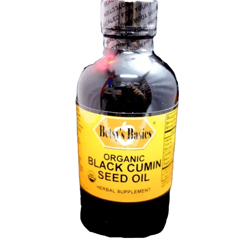 Organic Black Cumin Seed Oil, oz