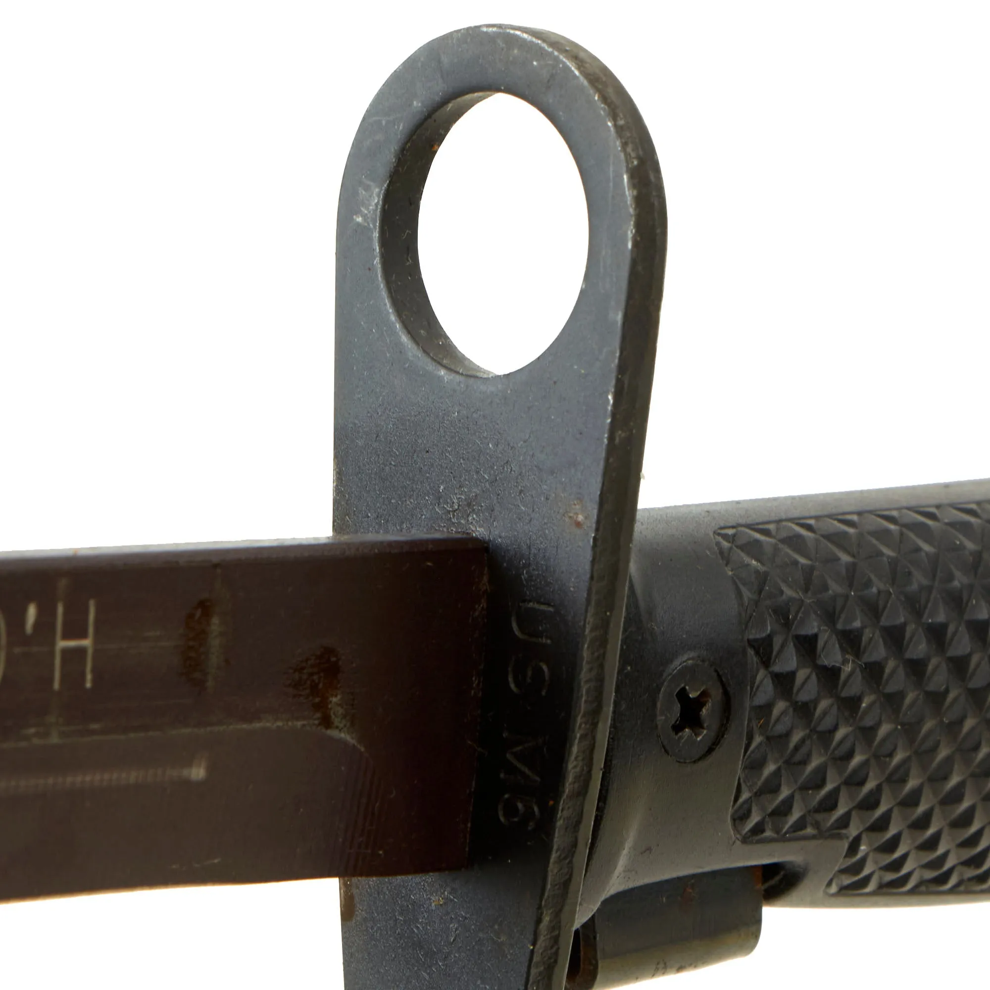 Original U.S. Cold War Haitian Contract M6 Bayonet for the M14 Rifle With M8A1 Scabbard By A. Eickhorn-Solingen (AES) In West Germany - Marked FAD’H “Forces Armées d'Haiti”