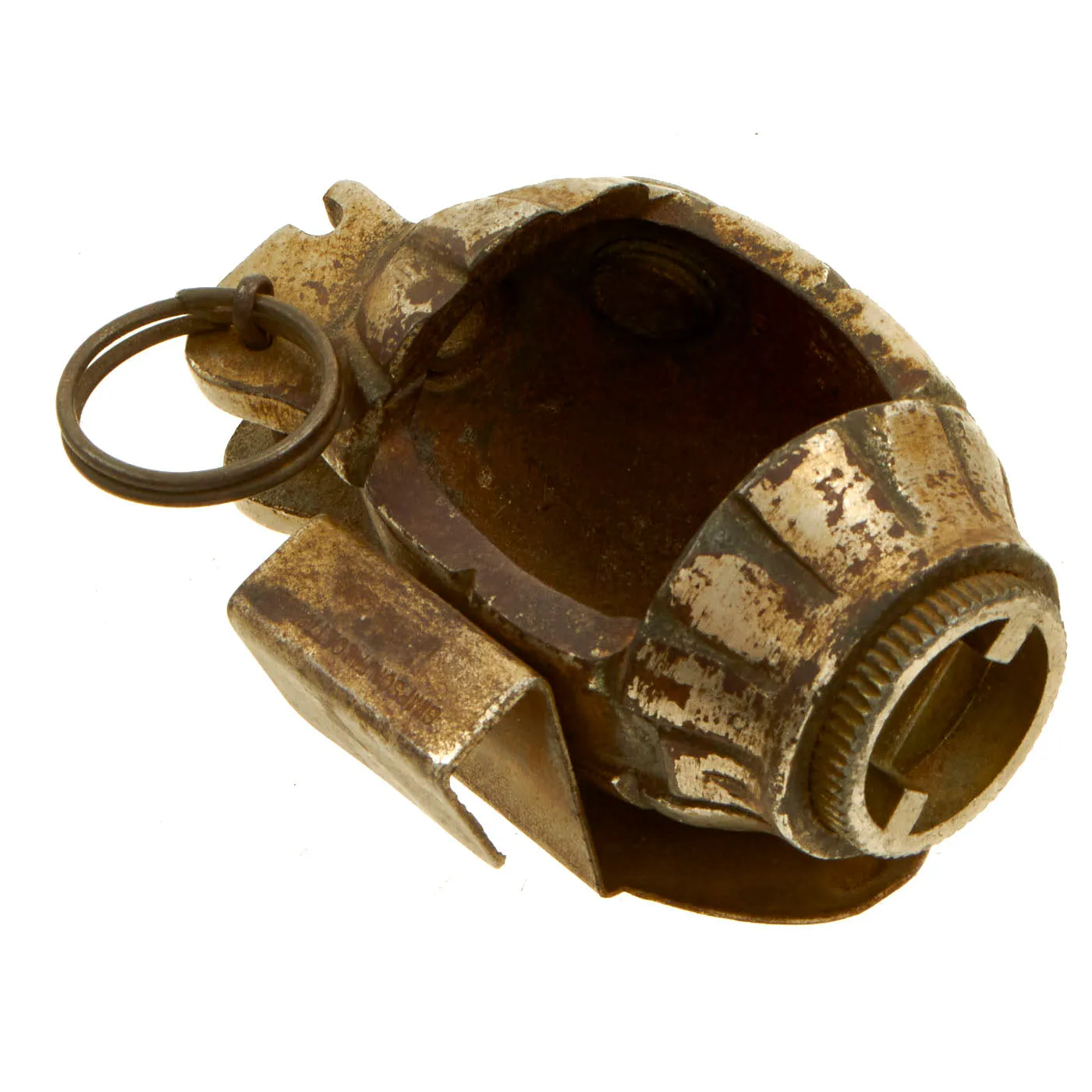 Original WWII British No.36 Mills Bomb Grenade Trench Art Ashtray