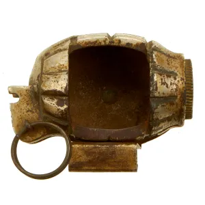 Original WWII British No.36 Mills Bomb Grenade Trench Art Ashtray