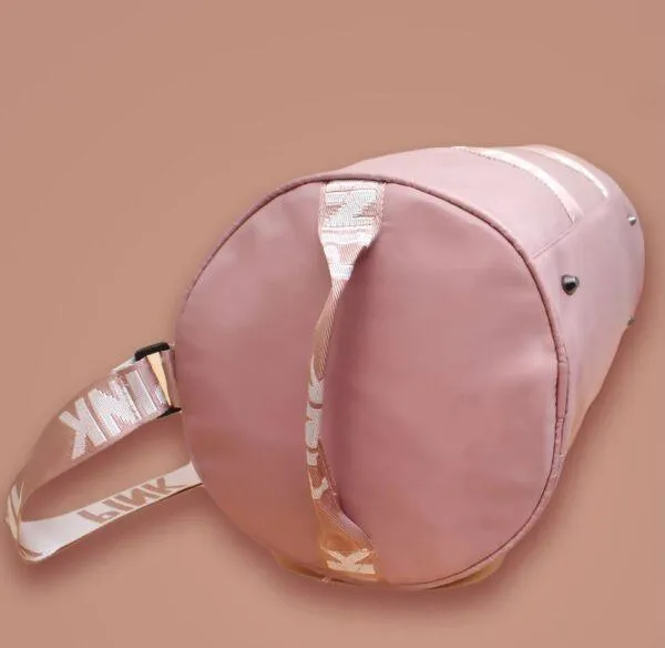 Pink Gym Sport Over Night Travel Bag – P0075
