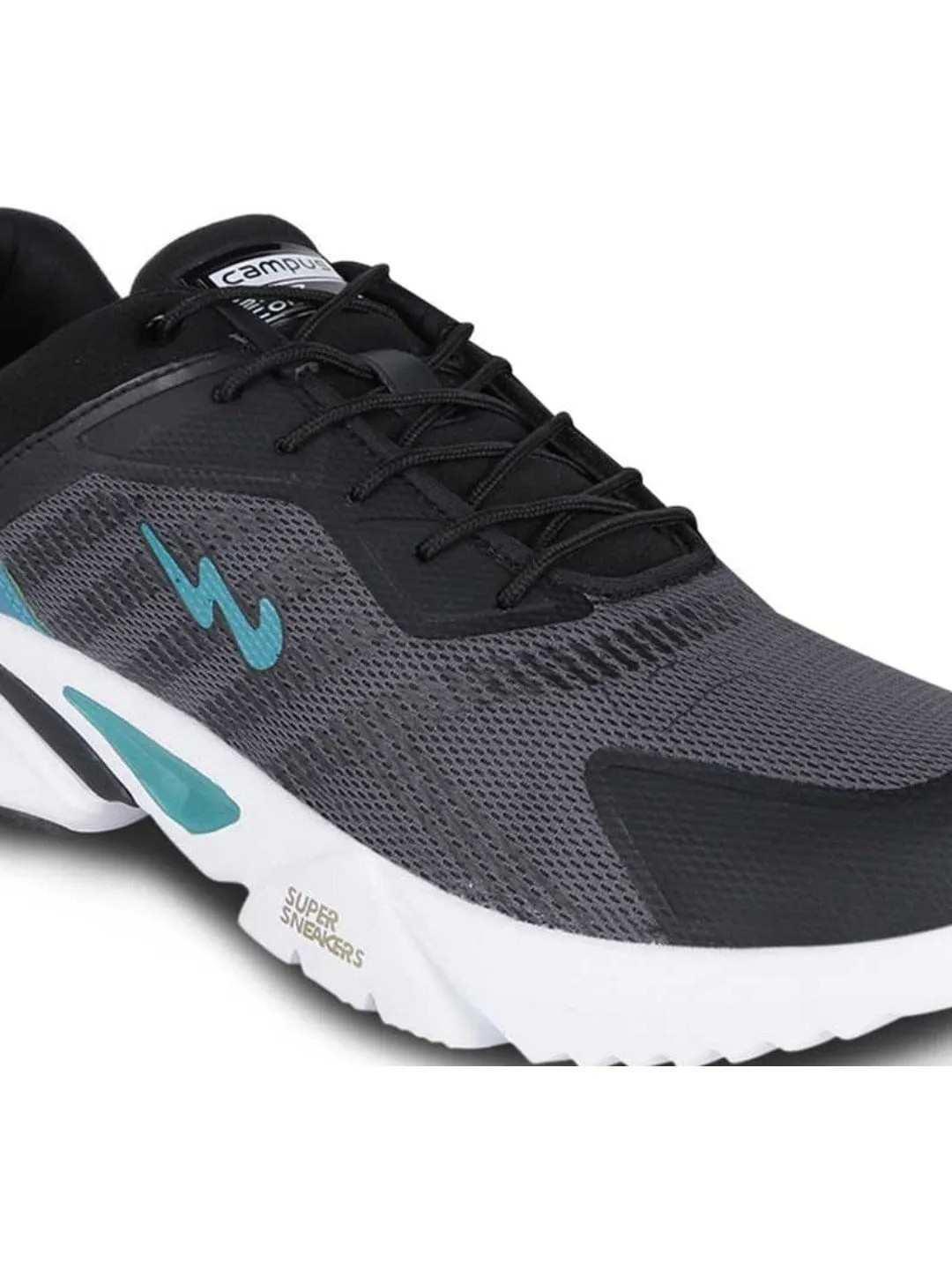 PRESTIGE Black Men's Running Shoes