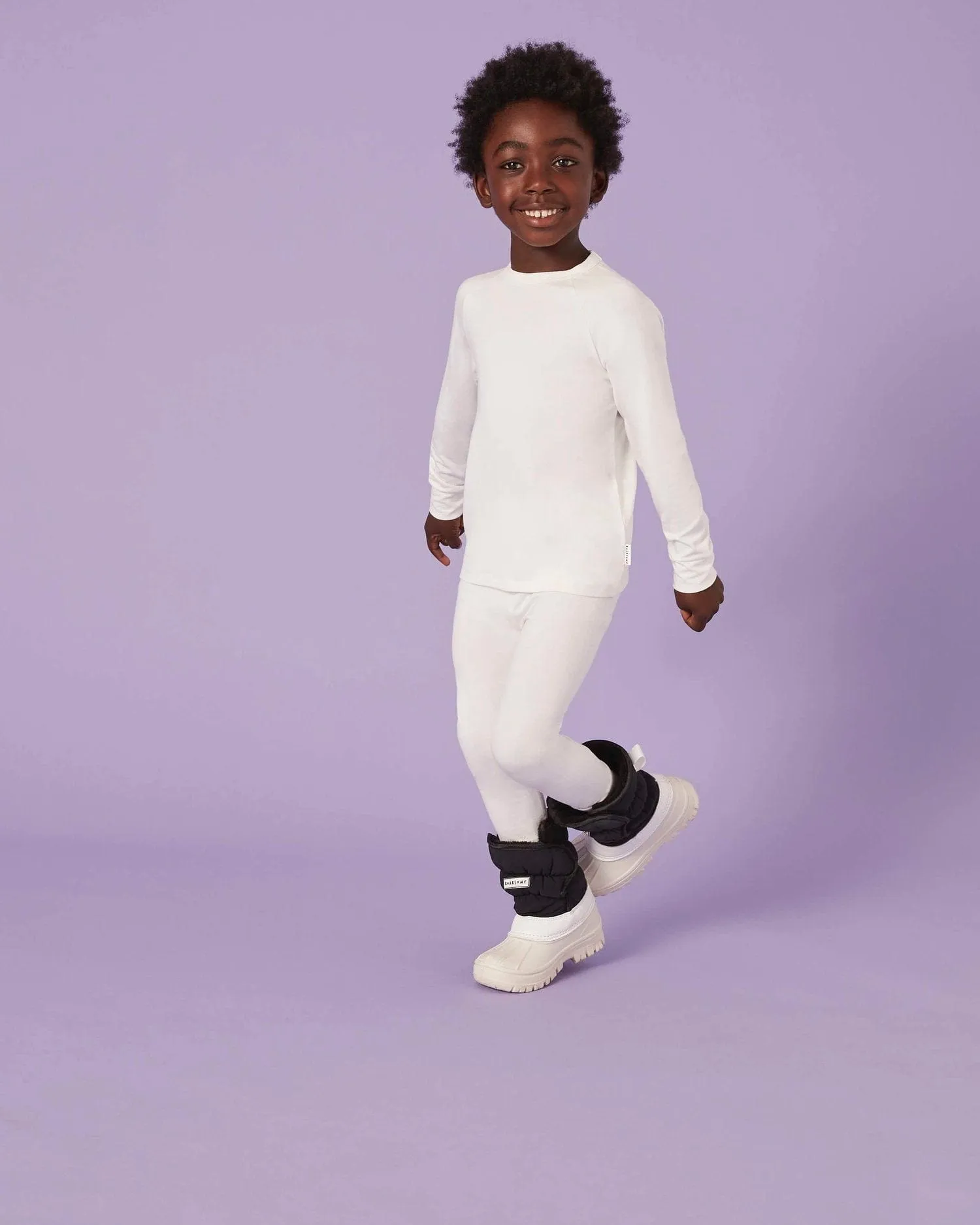 Roarsome Kids Snow Boots in Black