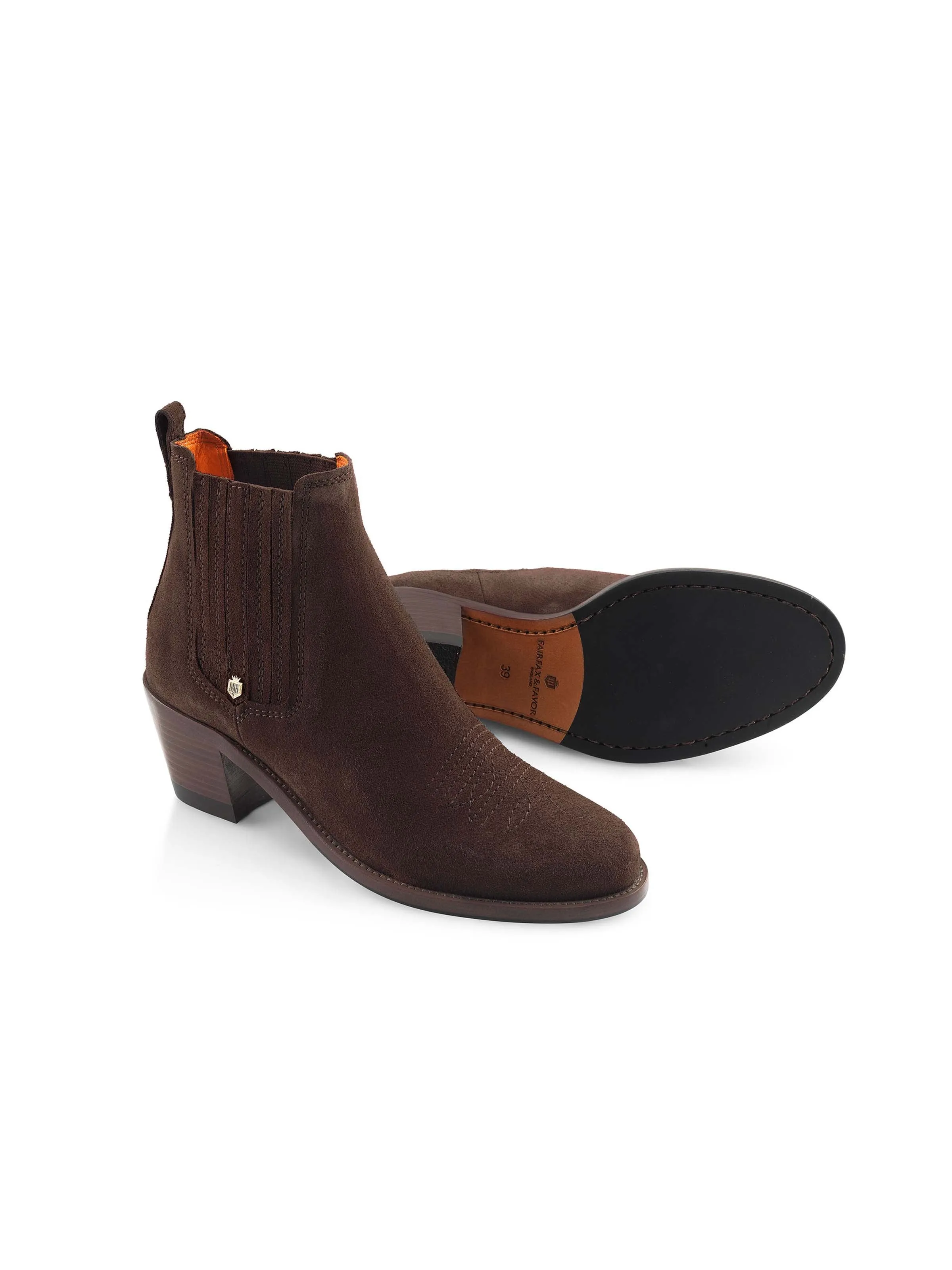 Rockingham Ankle Boot - Chocolate