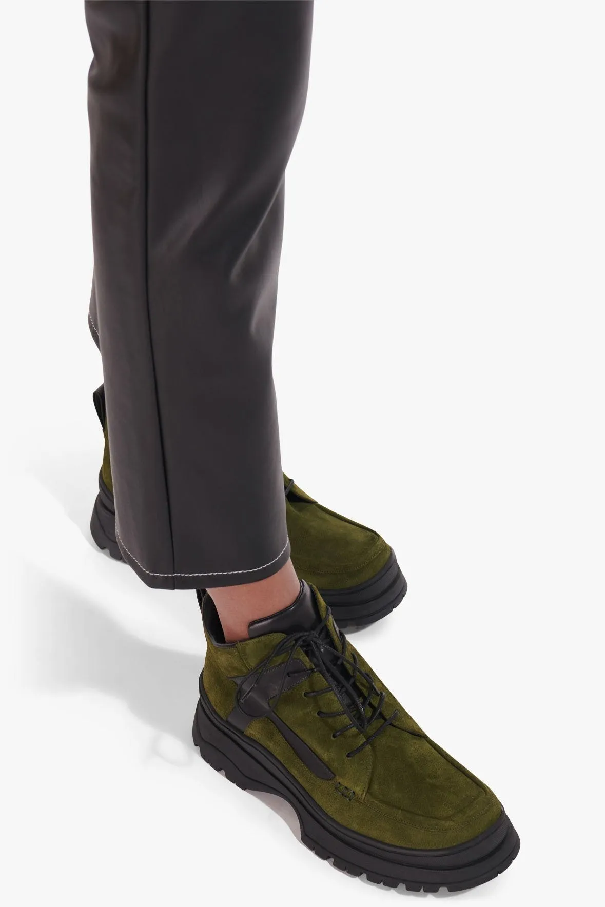 ROCKY BOOT | OLIVE SUEDE
