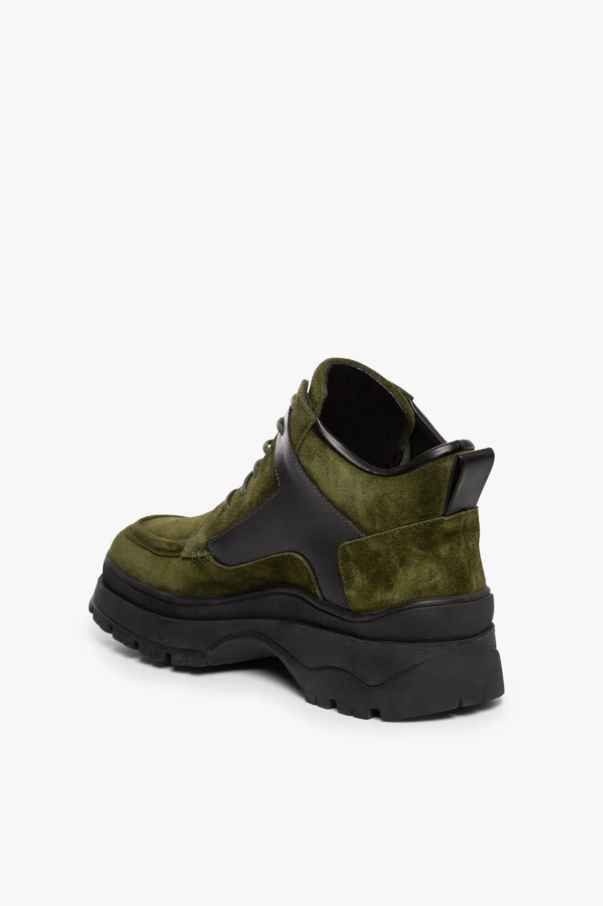 ROCKY BOOT | OLIVE SUEDE