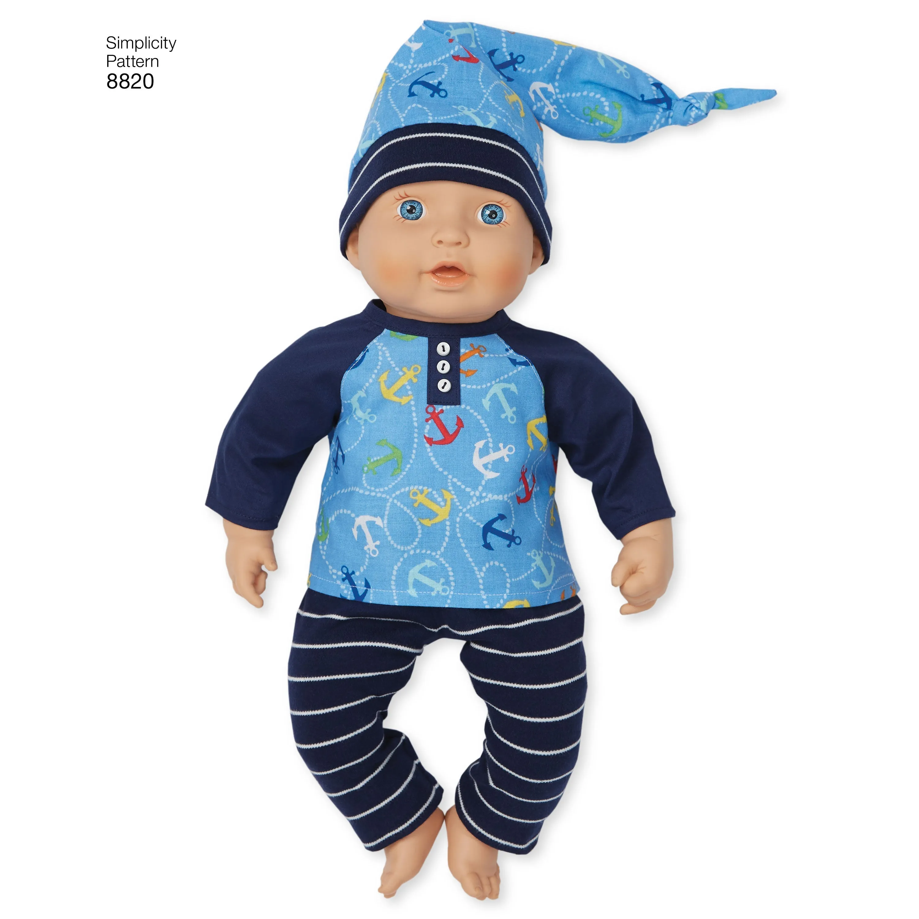 Simplicity Pattern 8820 15" Baby Doll Clothes