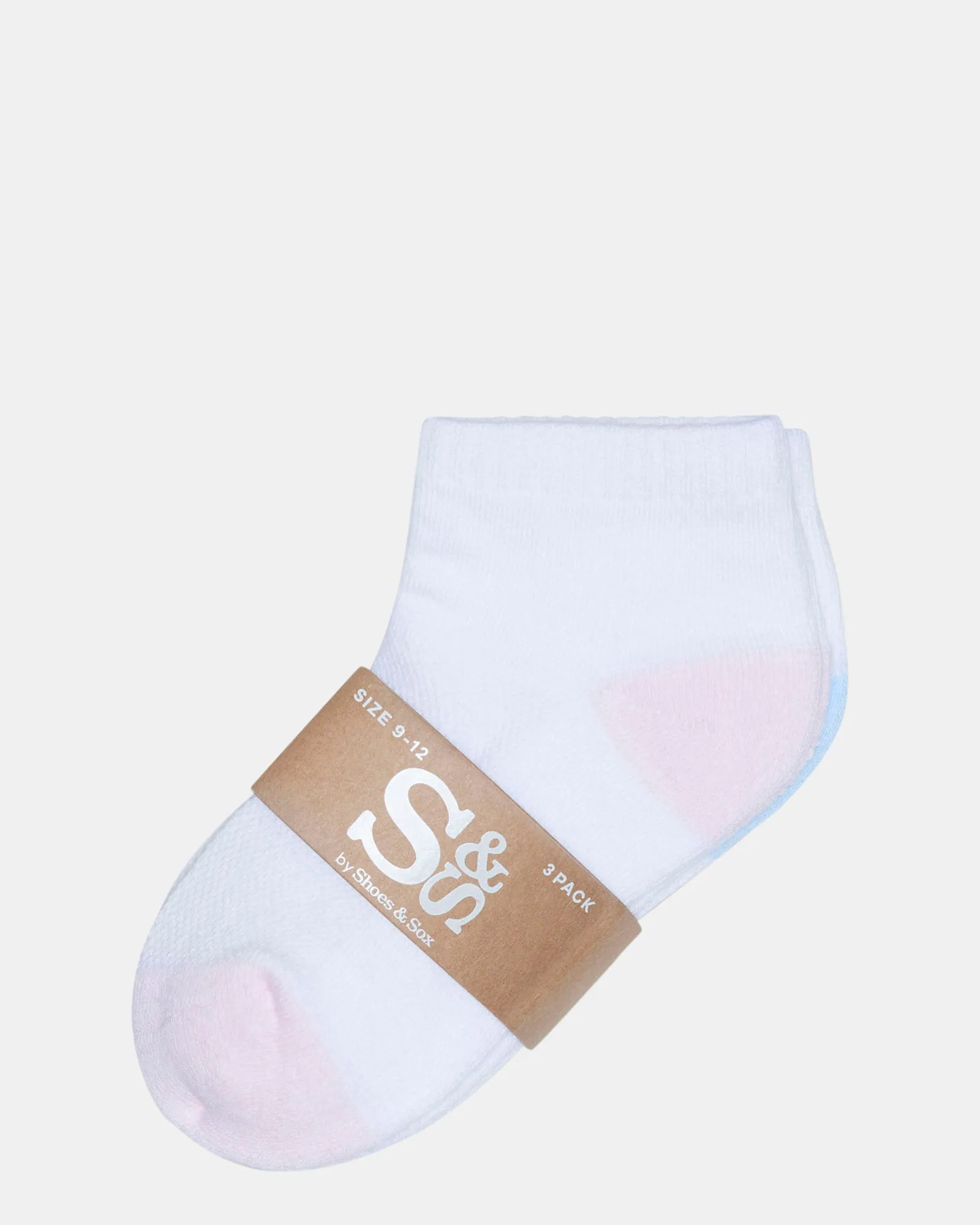 Sports Anklet 3 Pack Pastel Multi