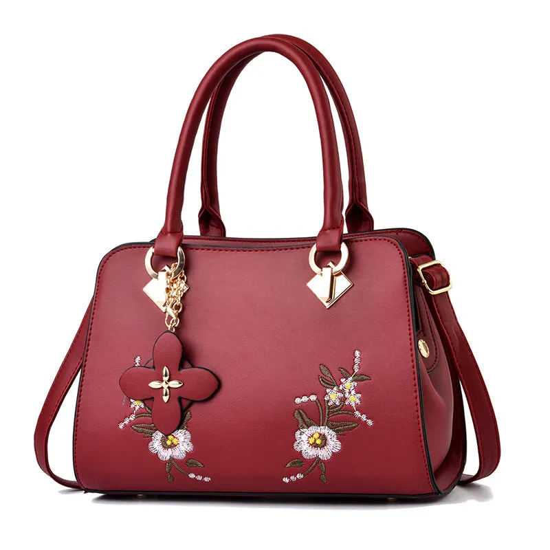 Women's Large capacity handbags Leather Crossbody hand bag