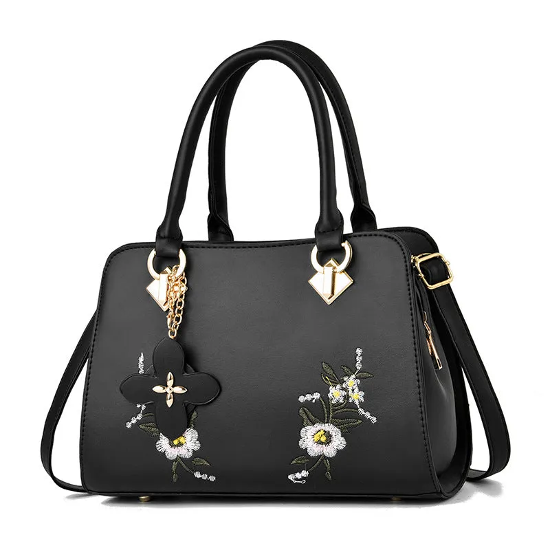 Women's Large capacity handbags Leather Crossbody hand bag