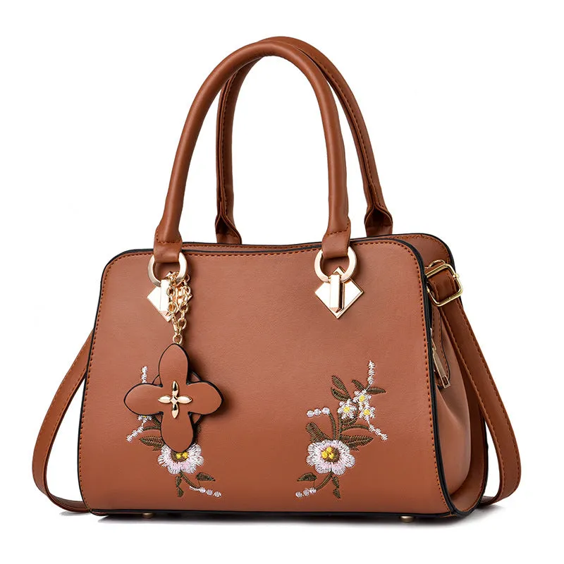 Women's Large capacity handbags Leather Crossbody hand bag